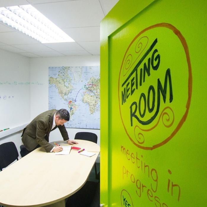 Transform Your Doors Into Large Whiteboards