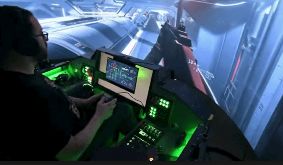 How to Make a Flight Simulator Setup with Projector Screen Paint